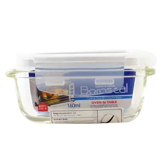 Lock & Lock Rectangular Glass Container (160 ml)
