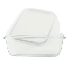 Lock & Lock Rectangular Glass Container (430 ml)