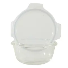 Lock & Lock Round Glass Container (400 ml)