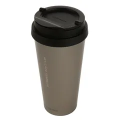 Lock & Lock Stainless Steel Clip Tumbler (540 ml, Silver)