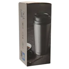 Lock & Lock Stainless Steel Clip Tumbler (540 ml, Silver)