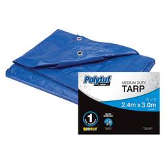 Medium Duty Tarpaulin Polytuf (2.4 x 3 m)