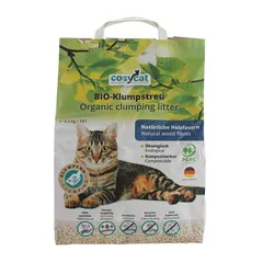 Cosycat Natural Bio-Organic Clumping Cat Litter (4.3 kg)