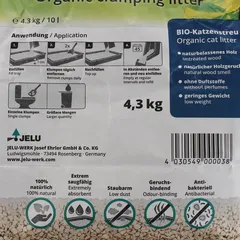 Cosycat Natural Bio-Organic Clumping Cat Litter (4.3 kg)