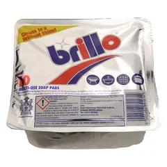 Brillo Multi-Use Soap Pad Pack (10 Pc.)