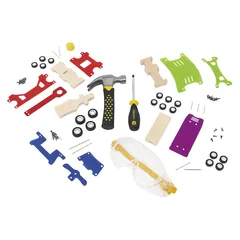 Stanley Jr. Kids Classic DIY Tool Set W/Vehicle Kits (7 Pc.)