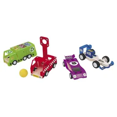 Stanley Jr. Kids Classic DIY Tool Set W/Vehicle Kits (7 Pc.)
