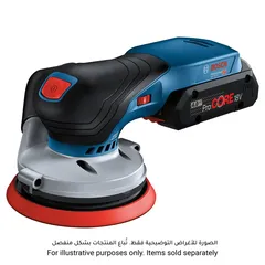 ماكينة صنفرة مدار عشوائي لاسلكية احترافية GEX 18V-125 بوش (18 فولت)