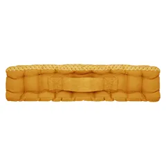 Atmosphera Square Floor Cushion (40 x 40 x 8 cm, Yellow)