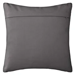 Atmosphera Patterned Cushion (38 x 38 cm, Gray)