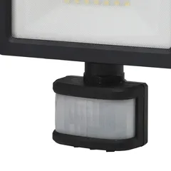 GoodHome Lucano LED PIR Floodlight, AFD1018-IB (20 W, Cool White)