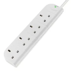 Belkin E-Series 4-Socket SurgeStrip Extension Cord (1 m)