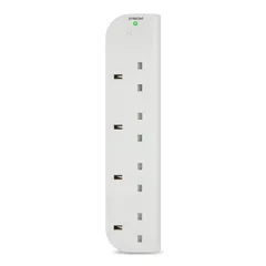 Belkin E-Series 4-Socket SurgeStrip Extension Cord (1 m)