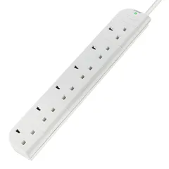 Belkin E-Series 6-Socket SurgeStrip Extension Cord (1 m)