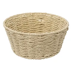 5Five Round Braided Bread Basket (21.5 x 10 cm)
