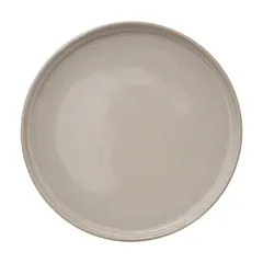 طبق مائدة حجر رملي إس جي (27 × 2 سم ، بيج)