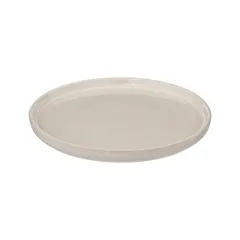 SG Sandstone Dessert Plate (21 x 2 cm, Beige)