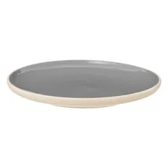 SG Earthenware Dessert Plate (19.9 x 2.4 cm, Gray)