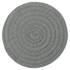 SG Olivia Braided Placemat (38 x 0.3 cm, Gray)