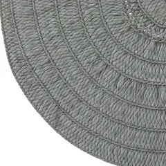 SG Olivia Braided Placemat (38 x 0.3 cm, Gray)