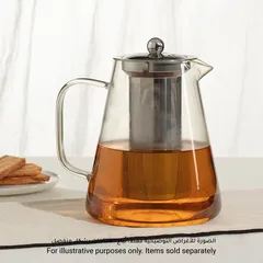 إبريق شاي زجاجي مع فلتر5فايف (1.3 لتر)