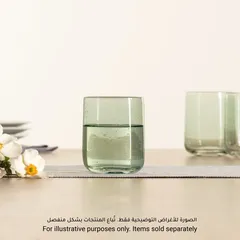 SG Low Glass Tumbler (300 ml, Green)