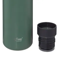 5Five Insulated Stainless Steel Drinking Bottle (Assorted colors/designs, 450 ml)