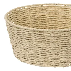 5Five Round Braided Fruit Basket (28 x 11.5 cm)