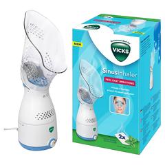 Vicks Personal Sinus Inhaler Face Steamer W/ Soft Face Mask, VH 200E1