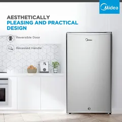 Midea Single Door Refrigerator, MDRD133FGE50 (85 L)