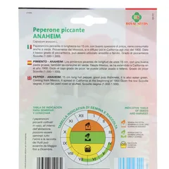Royal Seeds Anaheim Hot Pepper Seed Pack