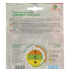 Royal Seeds Chocolate Habanero Pepper Seed Pack