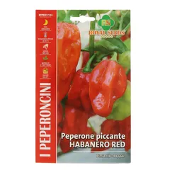 Royal Seeds Red Habanero Pepper Seed Pack