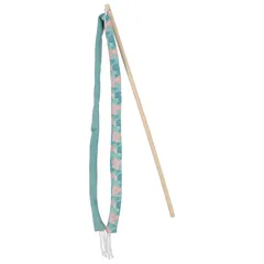 Zolux Ethicat Leaf Ribbon Wand Cat Toy