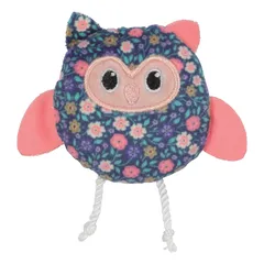 Zolux Ethicat Floral Owl Toy