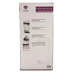 Orchid Stainless Steel Pedal Dustbin (30 L)