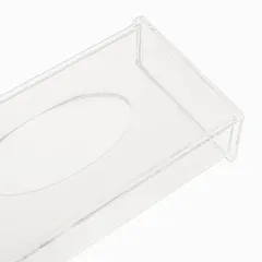 علبة مناديل أكريليك أوركيد (26.2 × 13.6 × 6.7 سم)