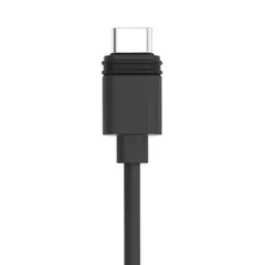 قابس أسطواني إلى محوّل USB-C رينج B0B3Y9553X (أسود، 10.8 سم)