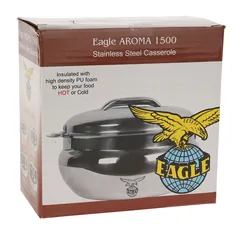 Eagle Aroma Stainless Steel Casserole (1500 ml)