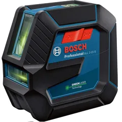 Bosch Professional Line Laser W/Batteries, GLL 2-15 G (15 m) + Universal Mount, LB10 + Professional Building Tripod, BT150