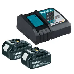 Makita Cordless Drill Driver W/Batteries & Charger, DDF483RTJ (18 V)
