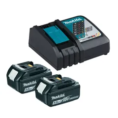 Makita Cordless Drill Driver W/Batteries & Charger, DDF484RTJ (18 V)