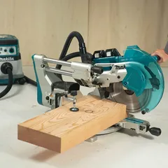 Makita Cordless Slide Compound Saw, DLS211ZU (18 V + 18 V, 305 mm)