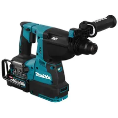 Makita Cordless Combination Hammer XGT W/Batteries & Charger, HR003GM201 (40 V, 28 mm)