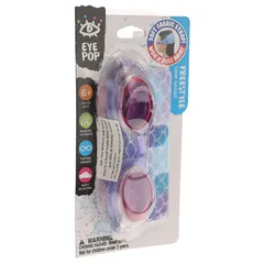 Aqua Eye Pop Freestyle Youth Swim Goggles (Pink)