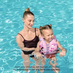 سترة سباحة قماشية للأطفال برسوم ميكي الصغير وميني ماوس بست واي ديزني (قياس صغير/وسط)