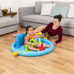 مسبح للأطفال الرضع بست واي ليل سي شيبس (115 × 89 × 76 سم)