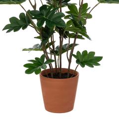 Artificial Philodendron Plant W/Pot (42 x 65 cm)