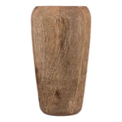 Atmosphera Mango Wood Vase (18 x 31 cm)