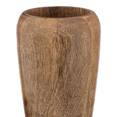 Atmosphera Mango Wood Vase (18 x 31 cm)